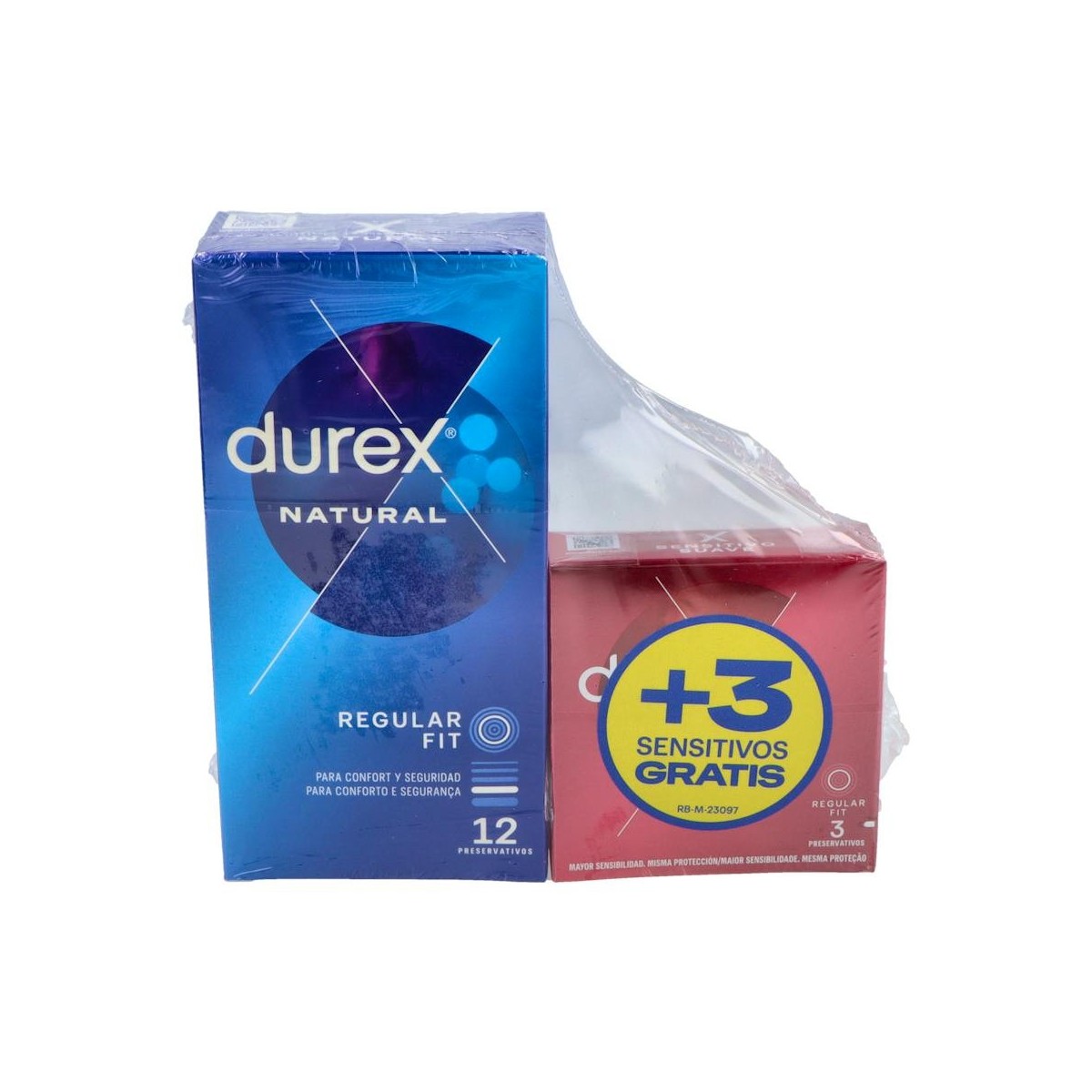 PROFILACTICO DUREX CON NAT PLUS12+SENS 3