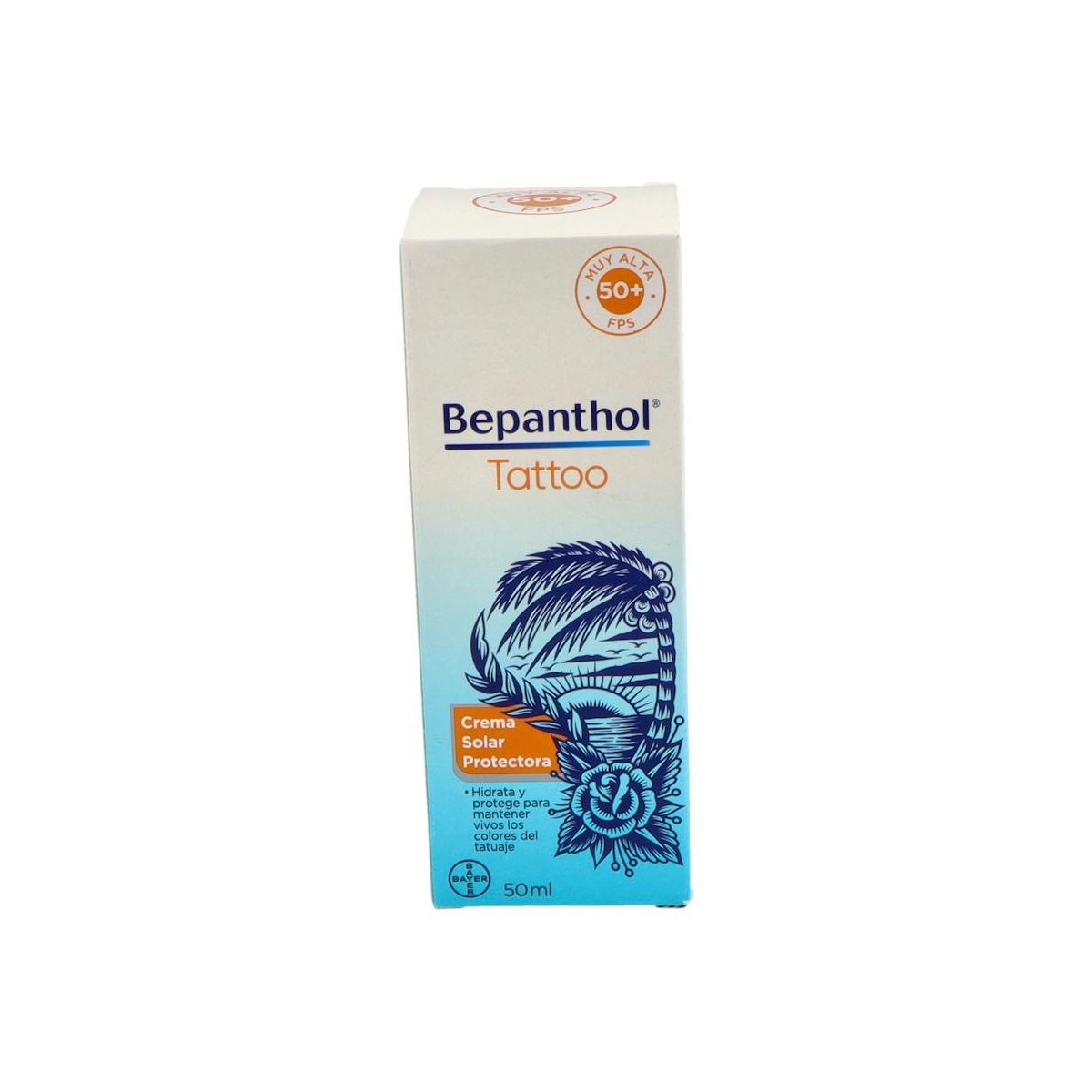 BEPANTHOL TATTOO CREMA SOLAR SPF 50 50 ML