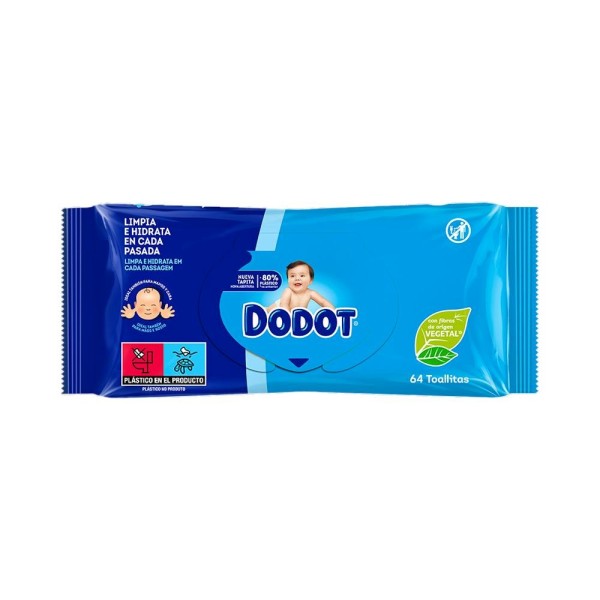 TOALLITAS DODOT DERMO-ACT RECAMBIO TAPITA 64U