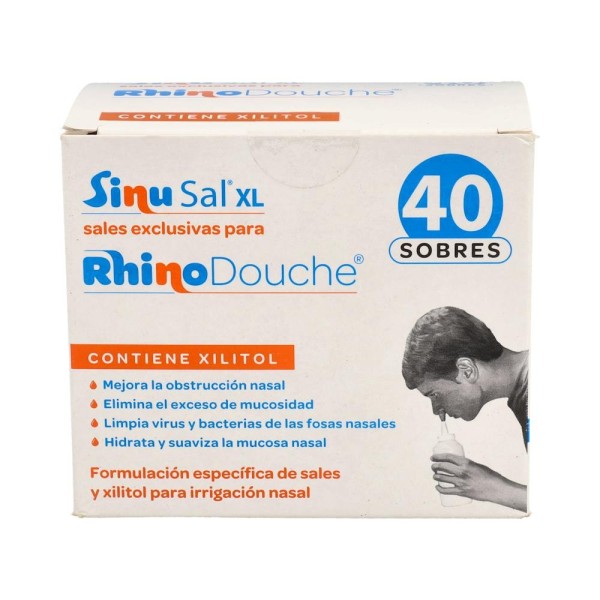 SINUSAL XL 5 G 40 SOBRES PARA RHINODOUCHE