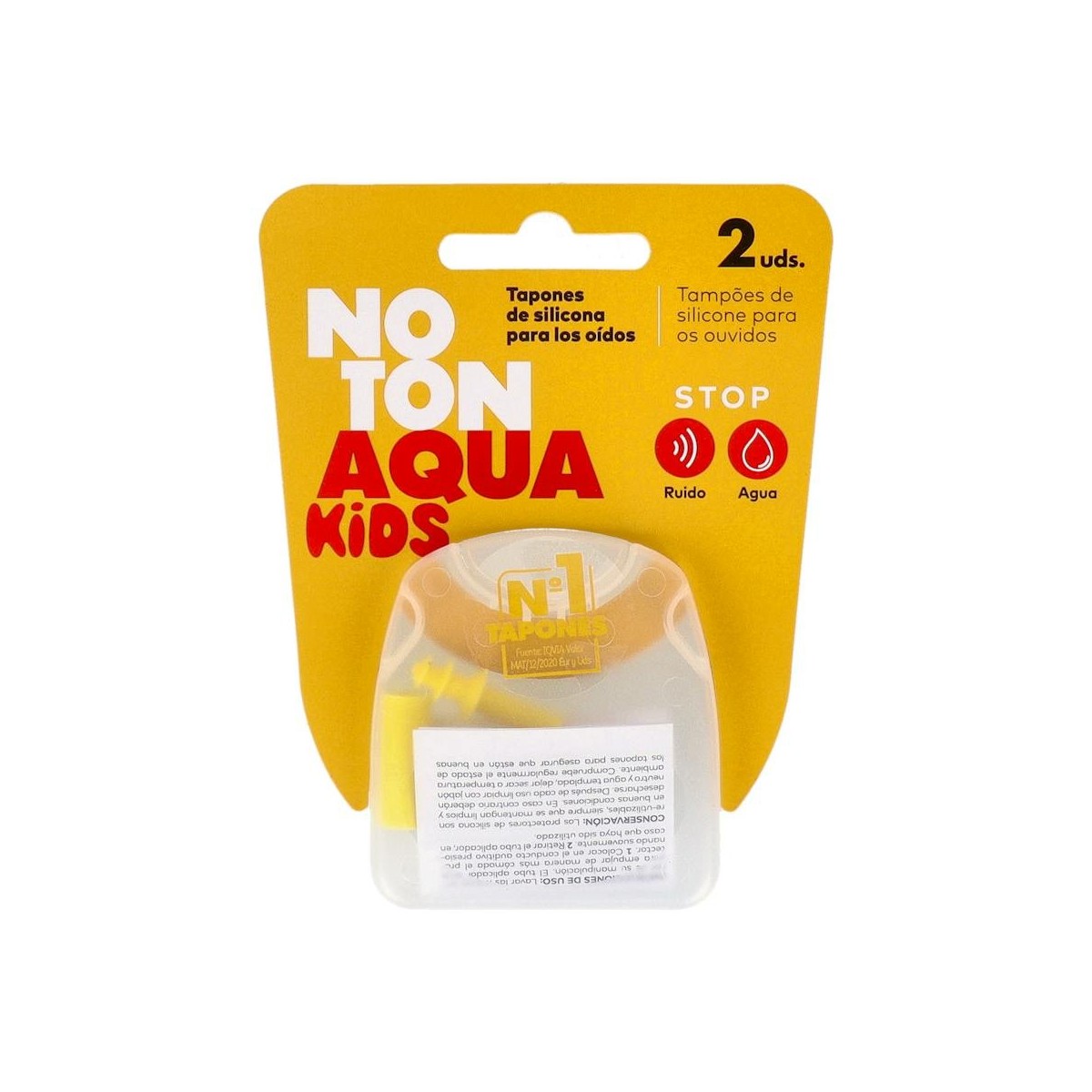TAPON OIDO SILI NOTON AGUA INFA 2U