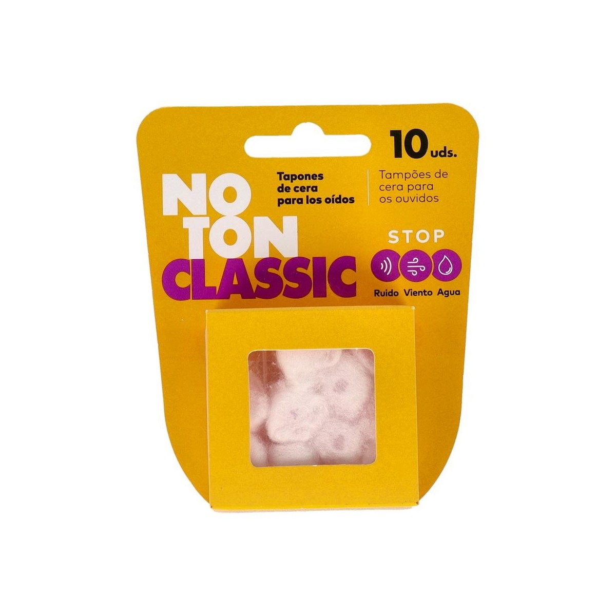 TAPON OIDO CERA NOTON 10 UN
