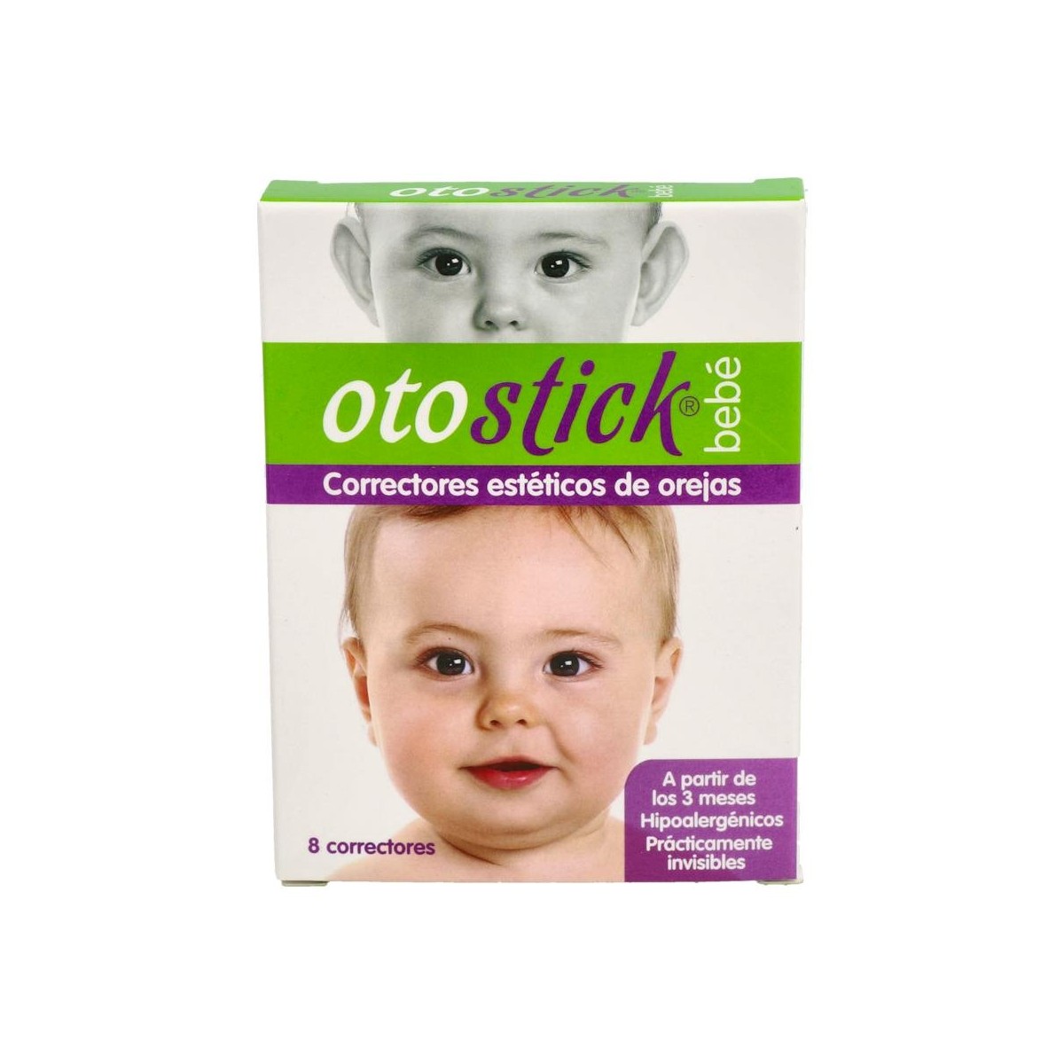 OTOSTICK BEBÉ CORRECTOR DE OREJAS 8 UDS