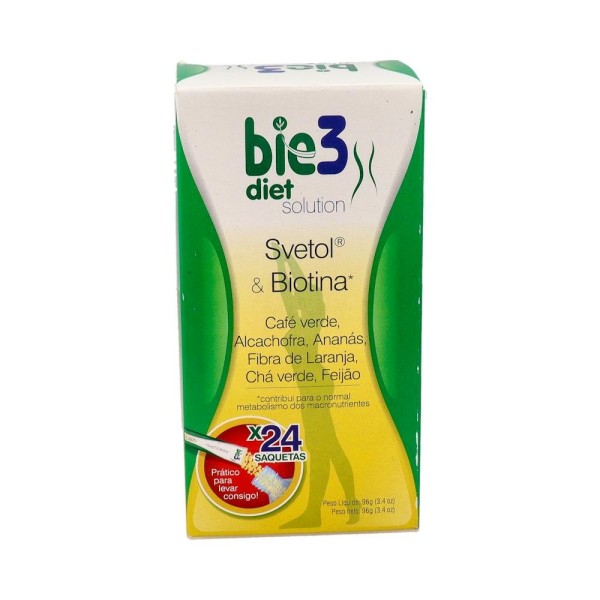 BIE 3 DIET SVETOL&BIOTINA SOLUTION 24 STICKS