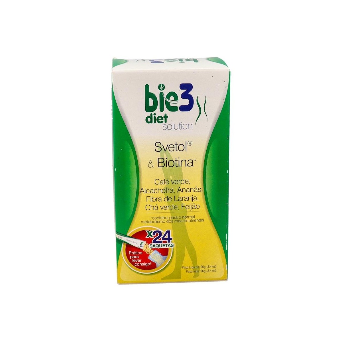 BIE 3 DIET SVETOL&BIOTINA SOLUTION 24 STICKS