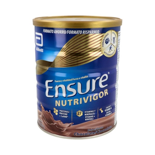 ENSURE NUTRIVIGOR CHOCOLATE LATA 850 GR