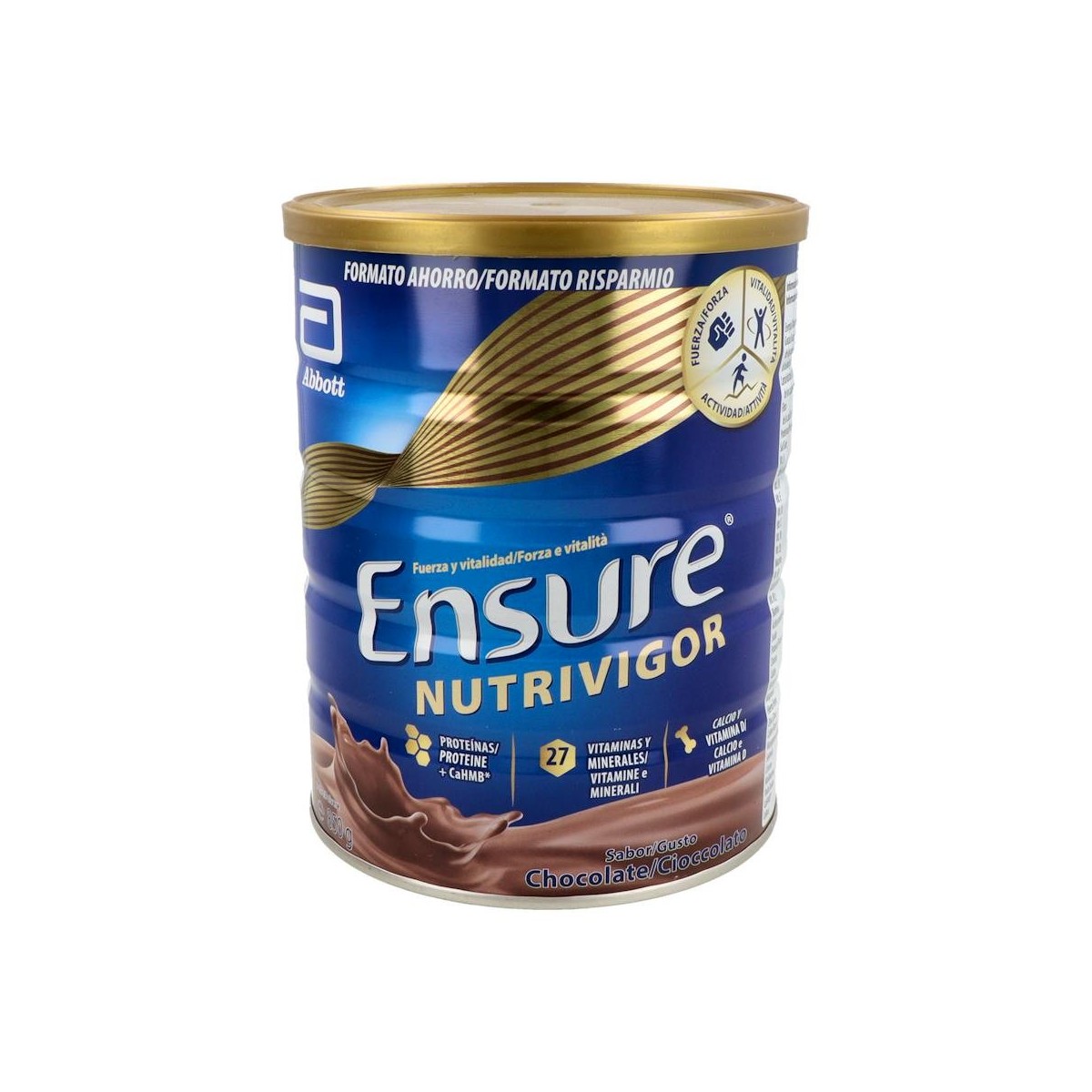 ENSURE NUTRIVIGOR CHOCOLATE LATA 850 GR