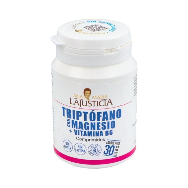 TRIPTOFANO MAGNESIO + B6 LAJUSTICIA 60 COMP
