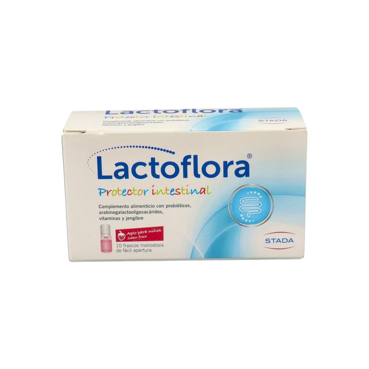 LACTOFLORA PROTEC INTESTINAL NIÑOS 10 FRASCOS 7 ML