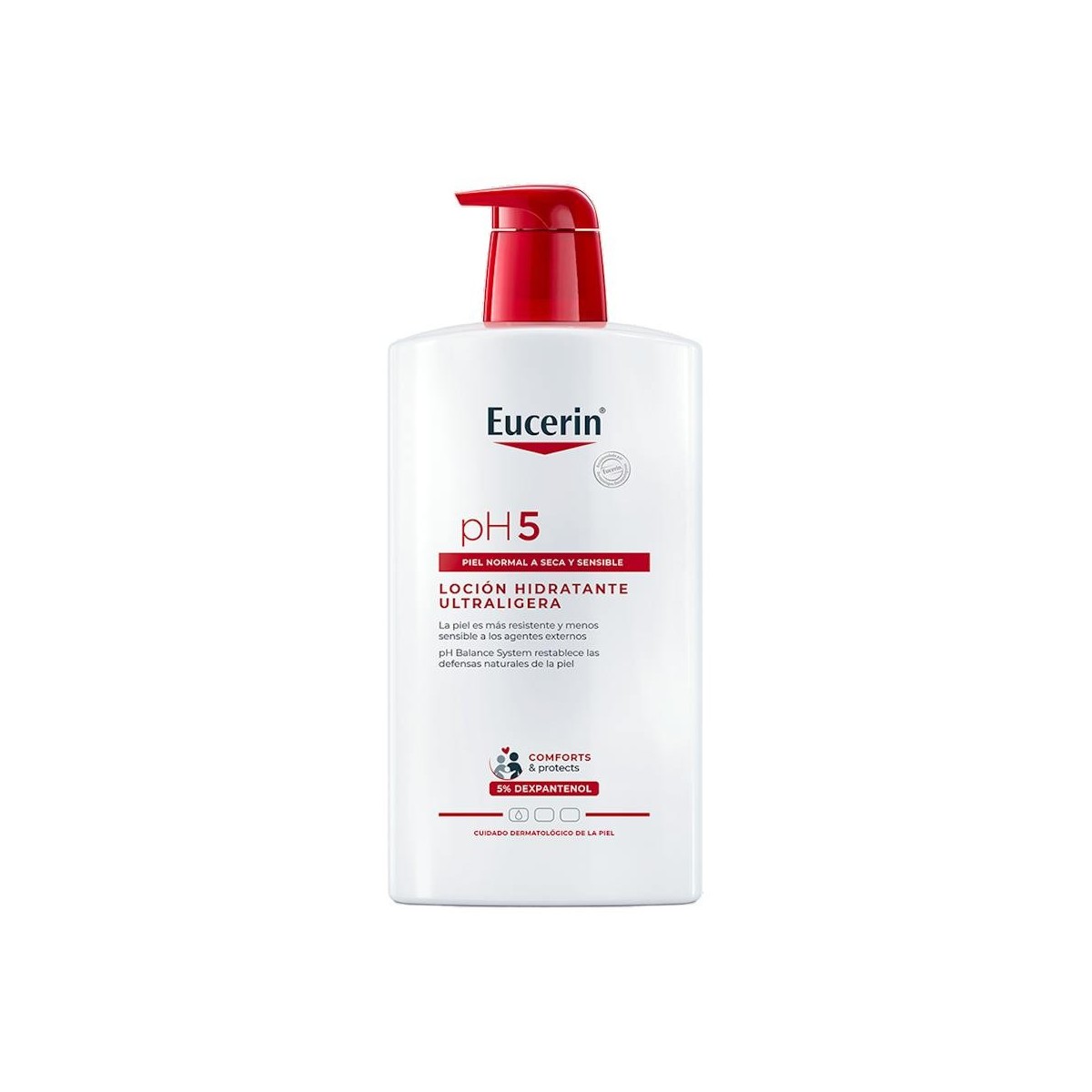 EUCERIN LOCION PH5 ULTRALIGERA 1L