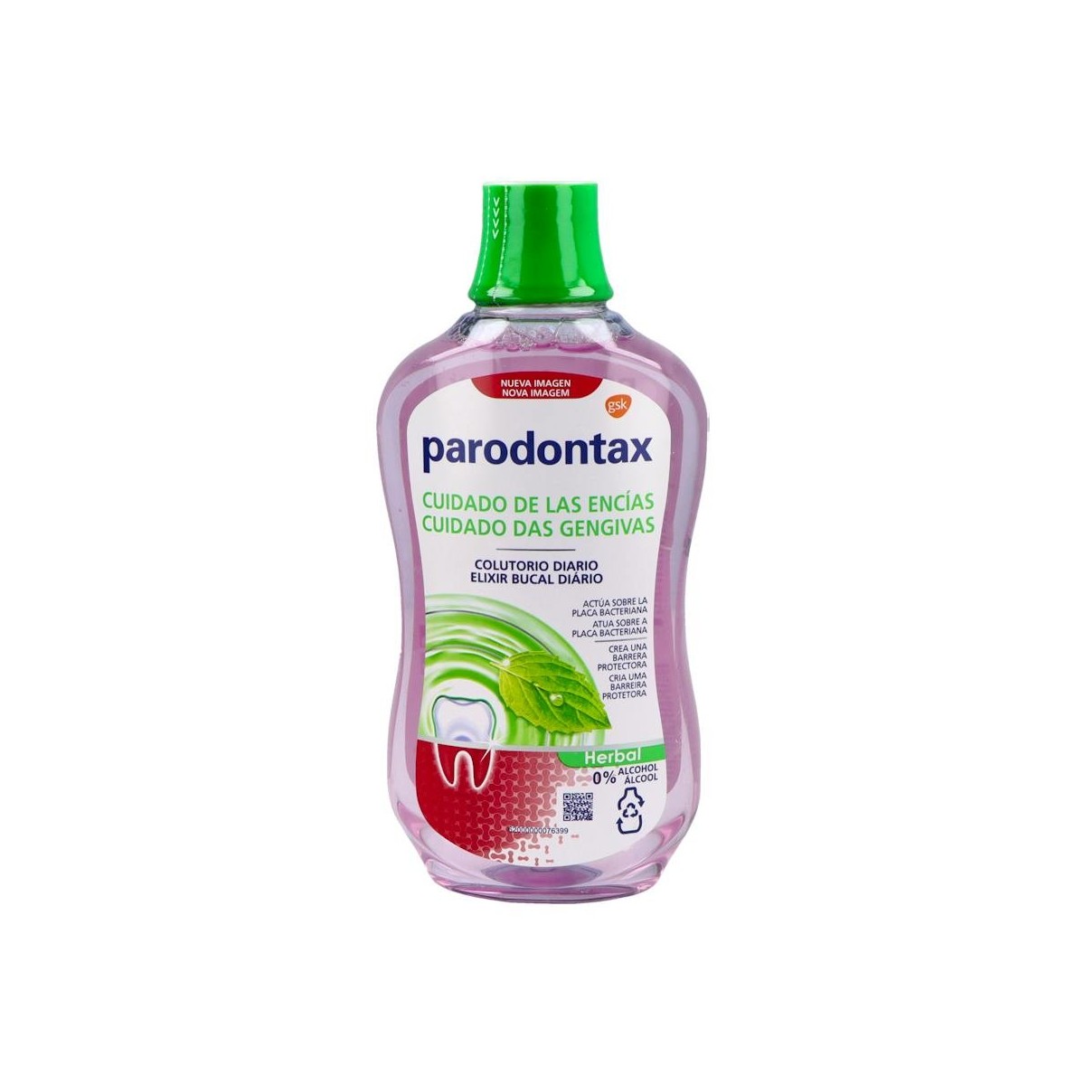PARODONTAX COLUTORIO DIARIO HERBAL 500 ML