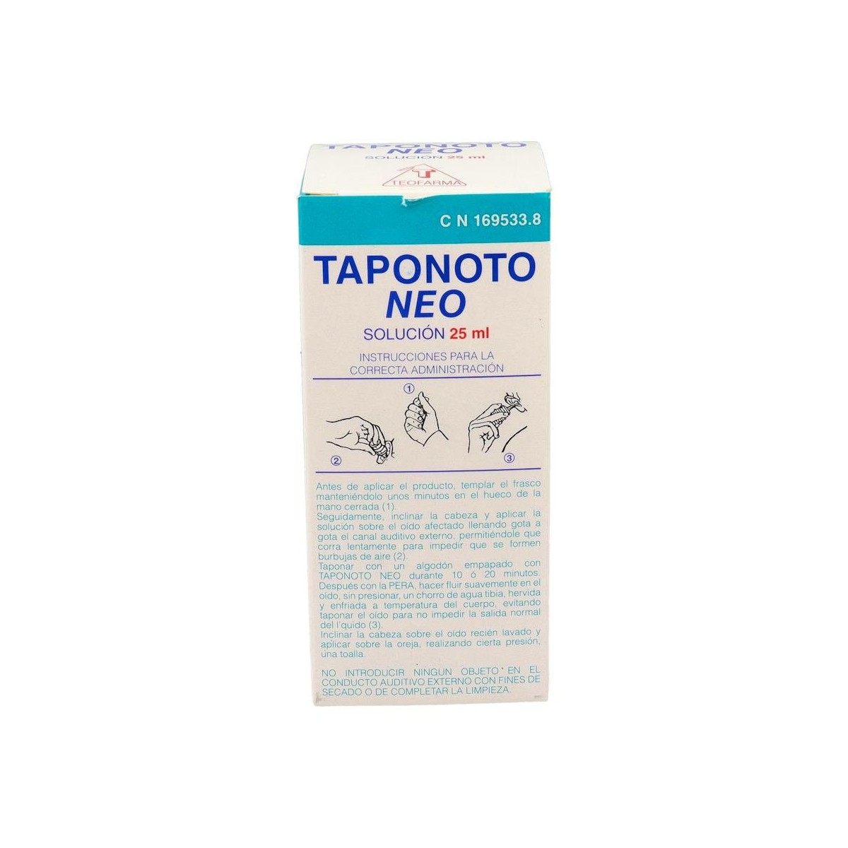 TAPONOTO NEO SOL LIMPIEZA OIDOS 25 ML