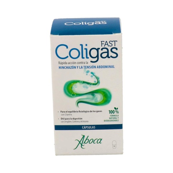 Coligas Fast Cápsulas - frasco de 50 cápsulas