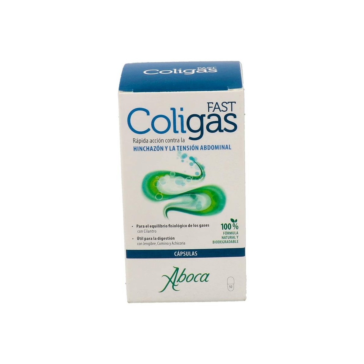 Coligas Fast Cápsulas - frasco de 50 cápsulas