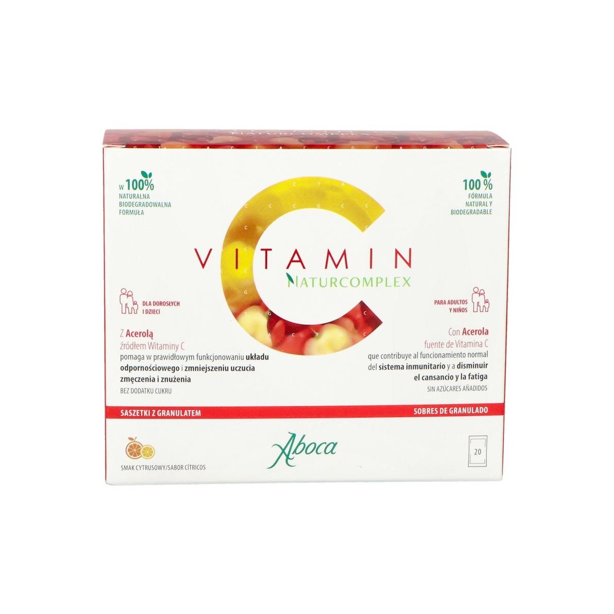 VITAMIN C NATURCOMPLEX 20 SOBRES