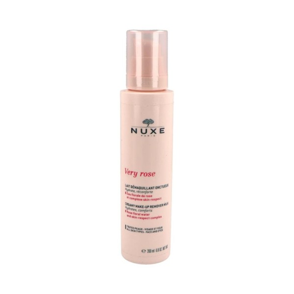 NUXE VERY ROSE LECHE DESMAQUILLANTE CREMOSA 200 ML