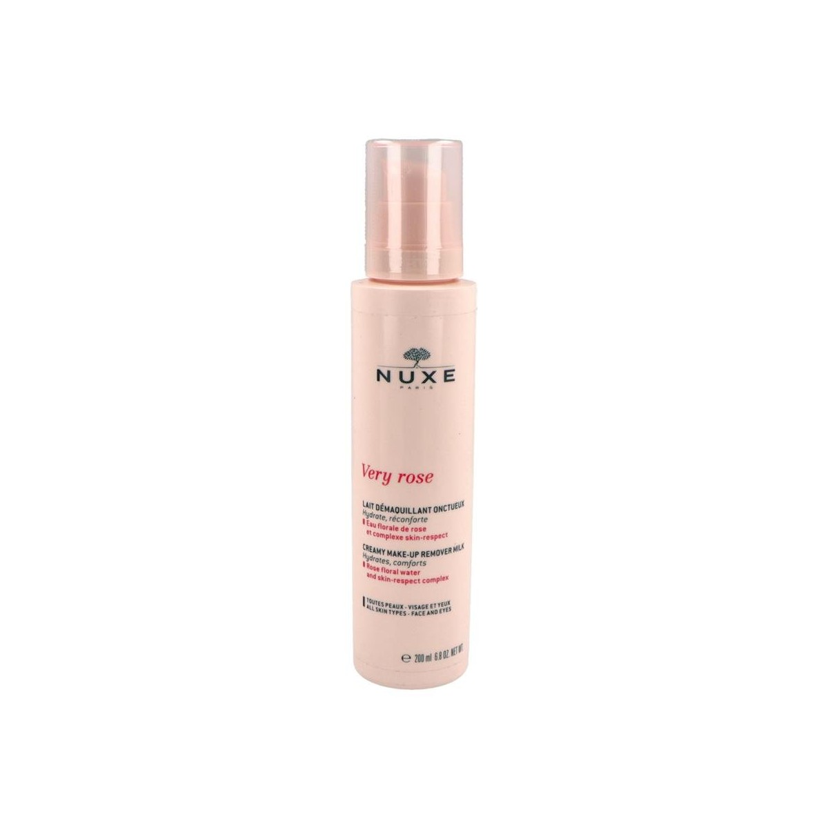 NUXE VERY ROSE LECHE DESMAQUILLANTE CREMOSA 200 ML