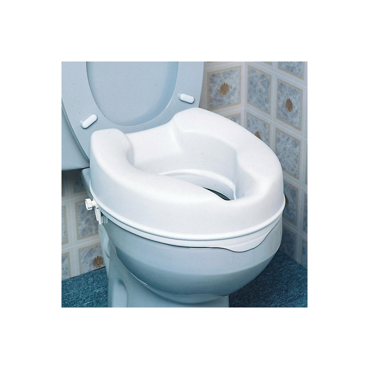 ELEVADOR WC AYUDA DIN ALZA/ASIENTO 10 CM S/TAPA...