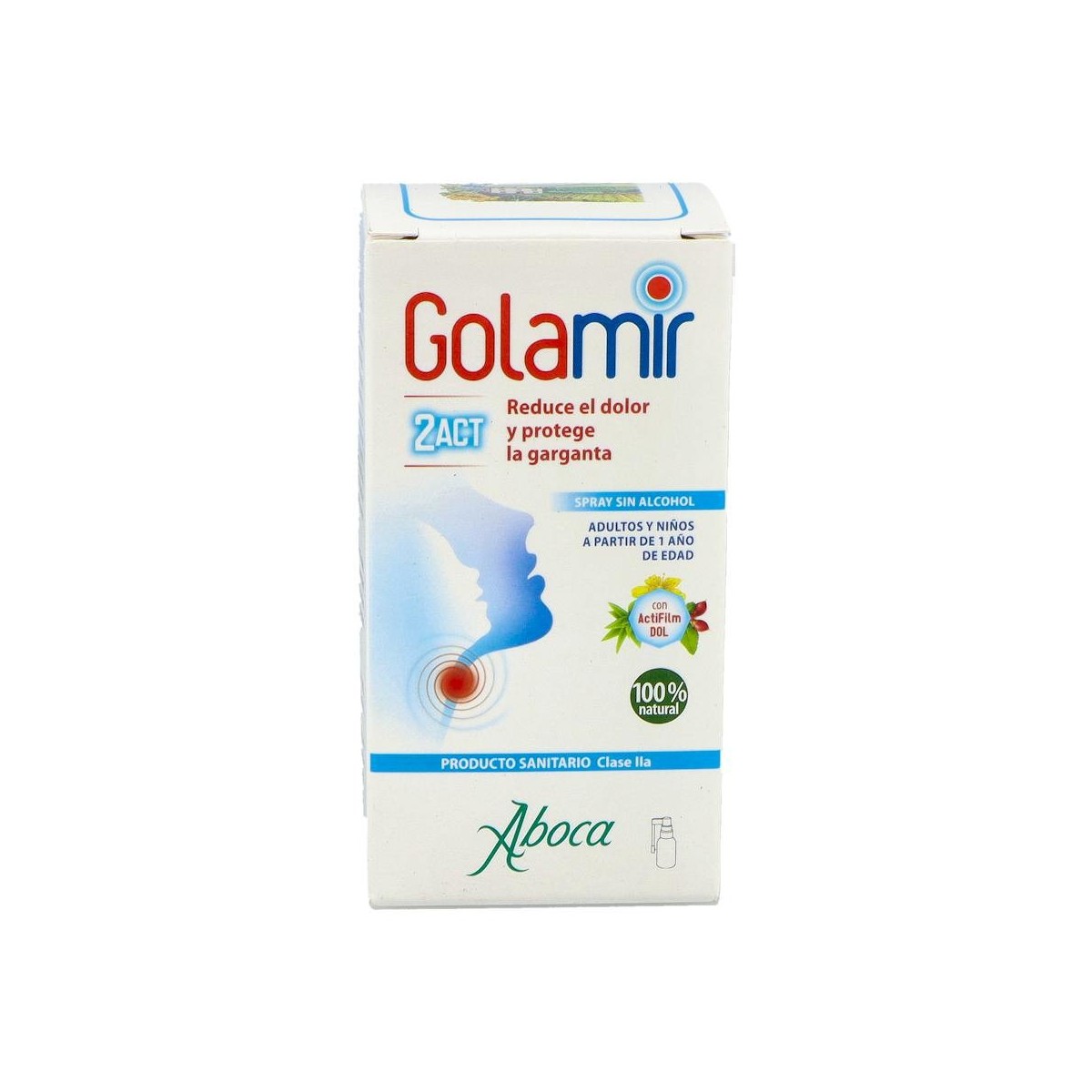 GOLAMIR 2ACT SPRAY NO ALCOHOL FRASCO DE 30 ML
