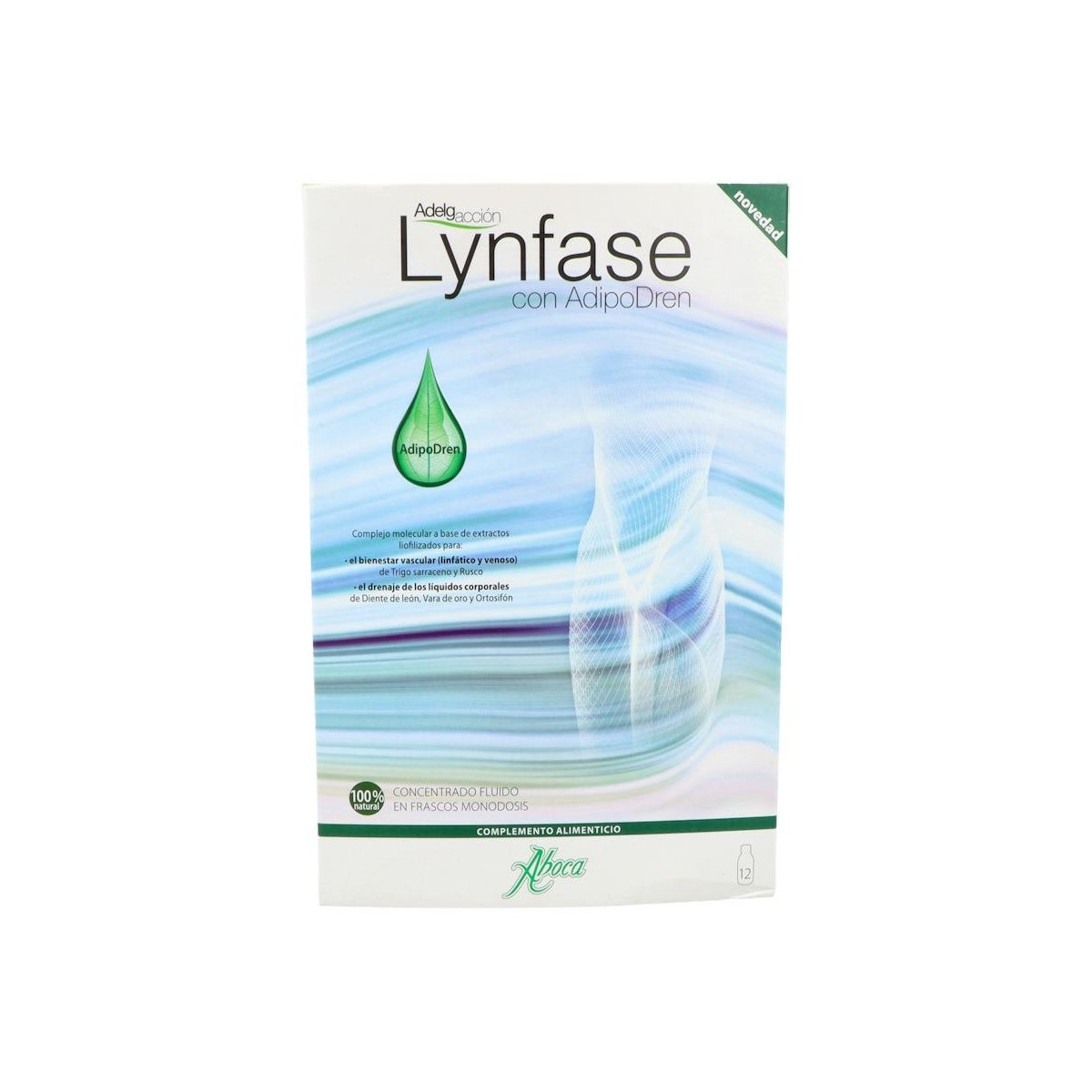 LYNFASE FLUIDO 12 FRASCOS MONODOSIS
