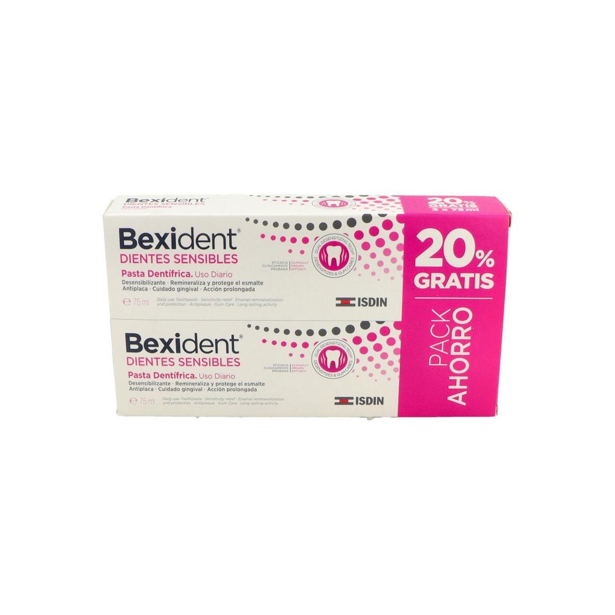 BEXIDENT DIENTES SENS PASTA DENTAL PACK AHORRO...