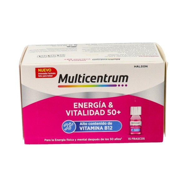 MULTICENTRUM ENERGIA & VITALIDAD SABOR FRAMBUESA 15 AMP