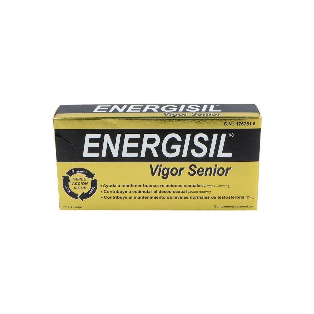 ENERGISIL RAPID UNIDOSIS 30 CAPS