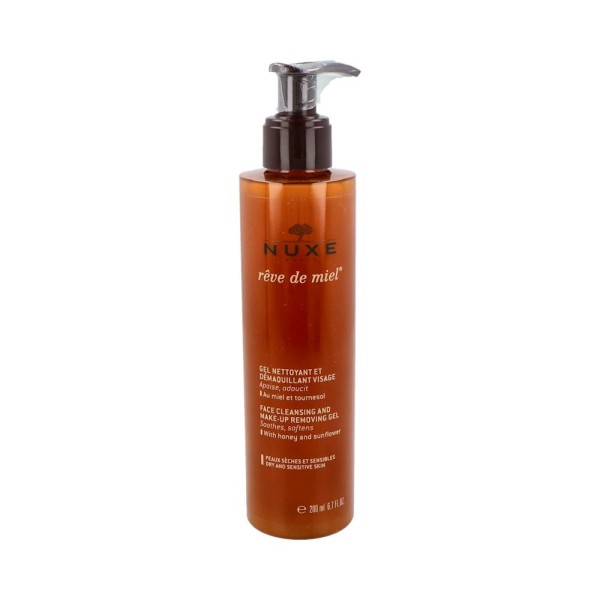 NUXE REVE DE MIEL GEL LIMPIADOR-DESMAQUILLANTE 200 ML