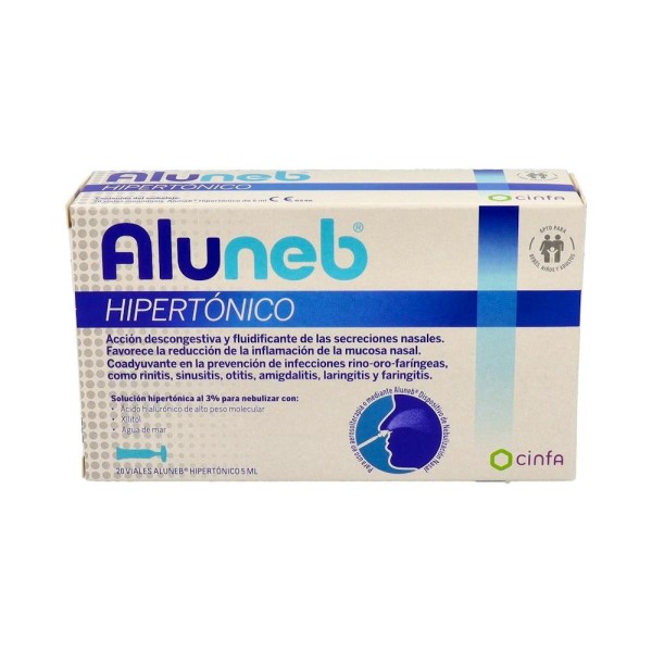 ALUNEB HIPEROTONICO 20 VIALES 5 ML
