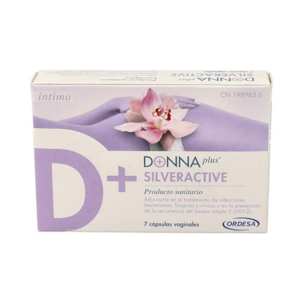 DONNAPLUS SILVERACTIVE 7 CAPS VAGINAL