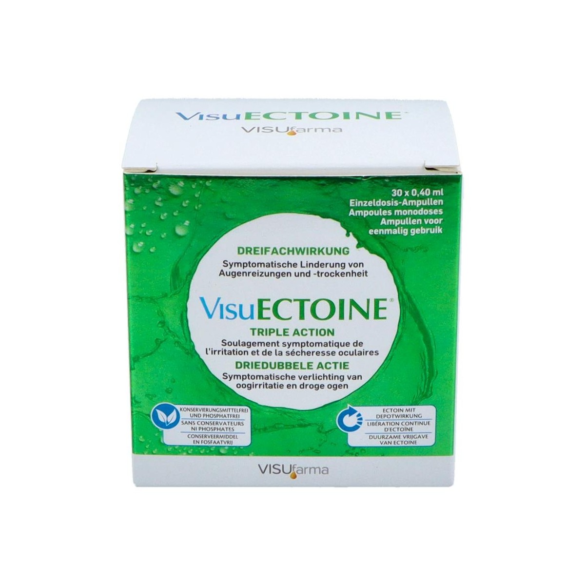 VISUECTOINE 0,4 ML 30 AMP UNIDOSIS
