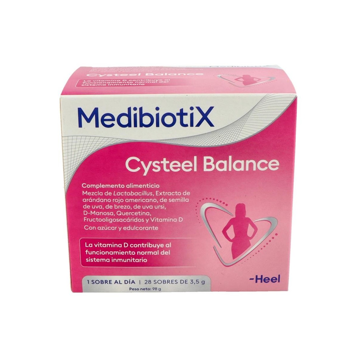 HEEL CYSTEEL BALANCE 28 SOBRES