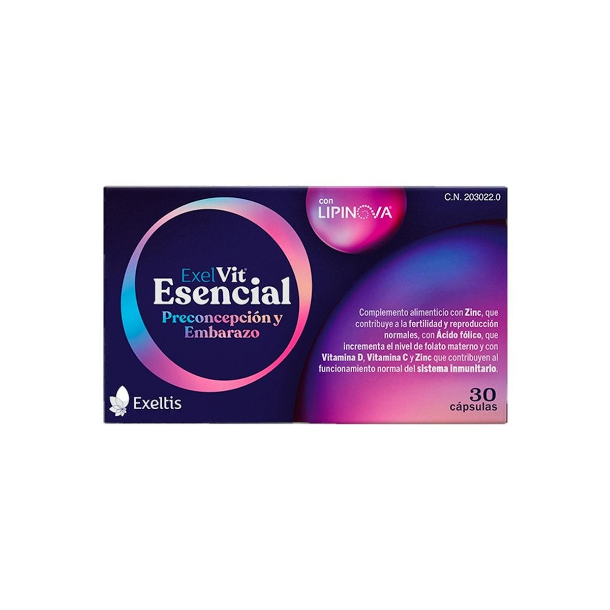 EXELVIT ESENCIAL 30 CAPS