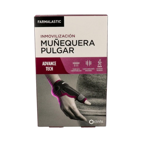 MUÑEQUERA FARMALASTIC ADVANCED INM PULGAR T 2