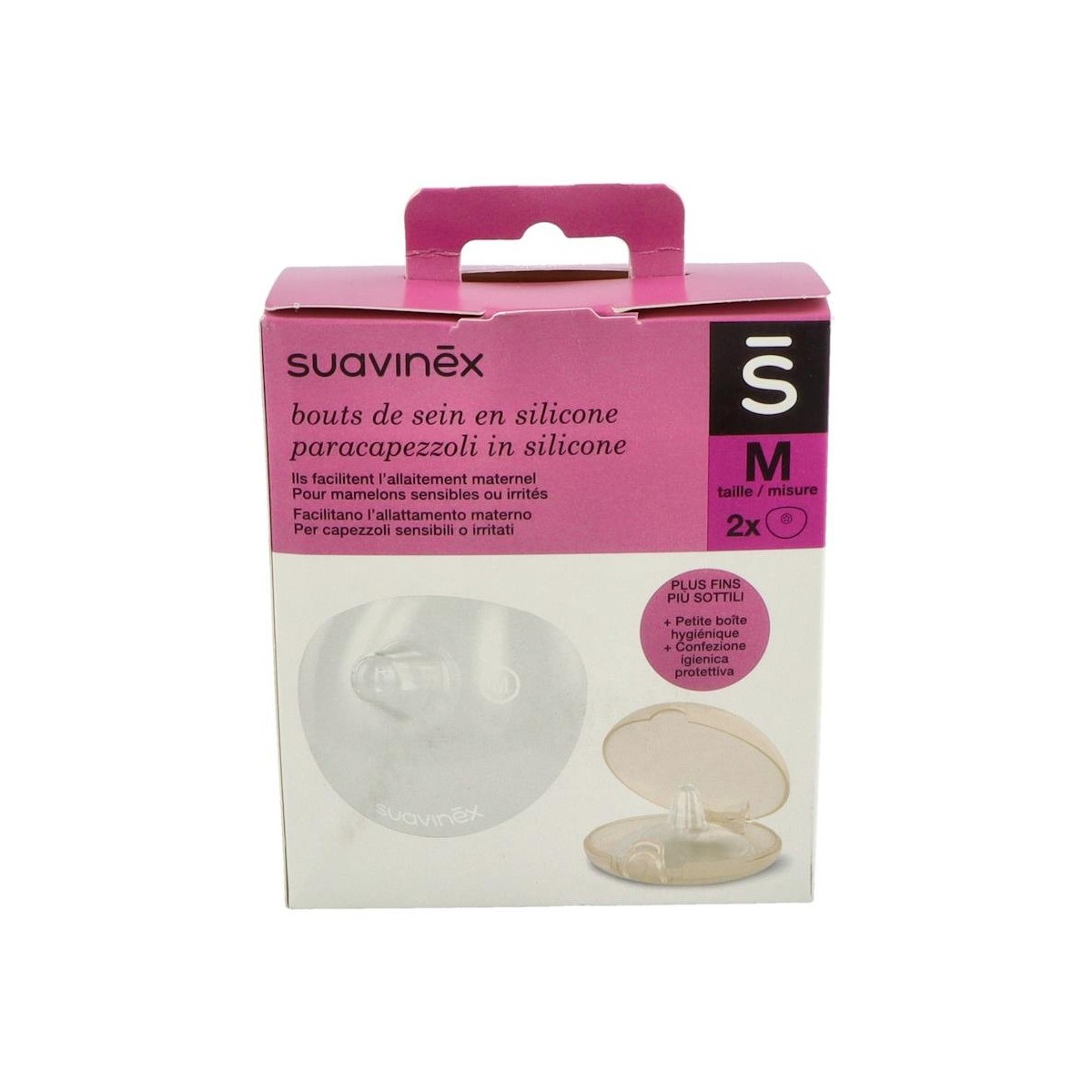 PEZONERA SUAVINEX SILICONA 2 UNID