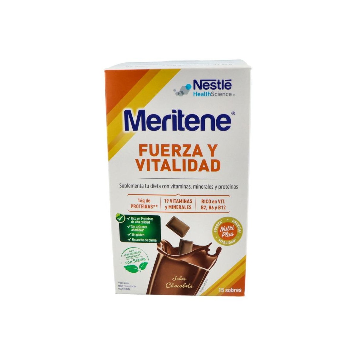MERITENE ACTIVE SENIOR CHOCOLATE 15 SOBRES