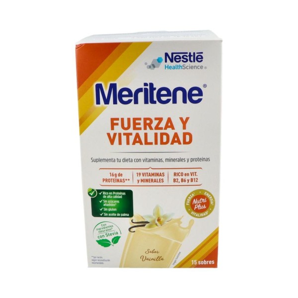 MERITENE ACTIVE SENIOR VAINILLA 15 SOBRES