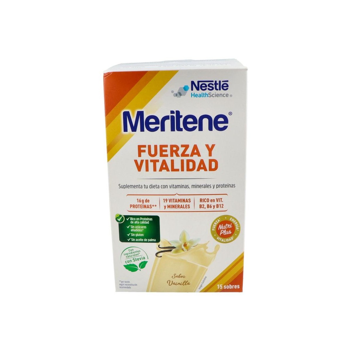 MERITENE ACTIVE SENIOR VAINILLA 15 SOBRES