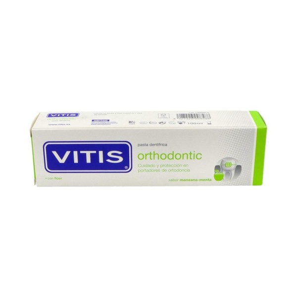 VITIS ORTHODONTIC PASTA DENTAL MANZANA/MENTA 100 ML