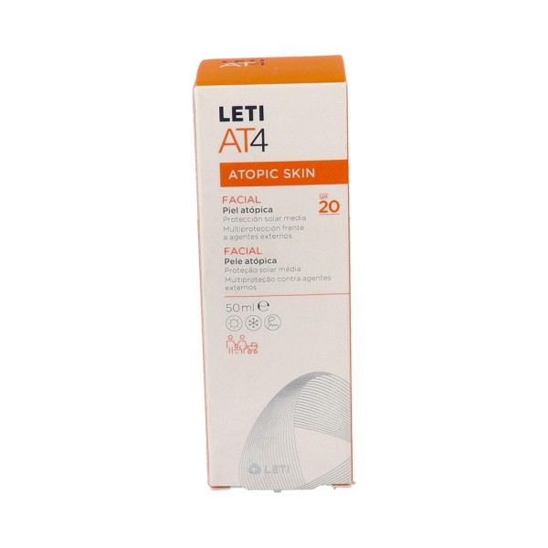 LETI AT4 CREMA FACIAL SPF 20 50 ML