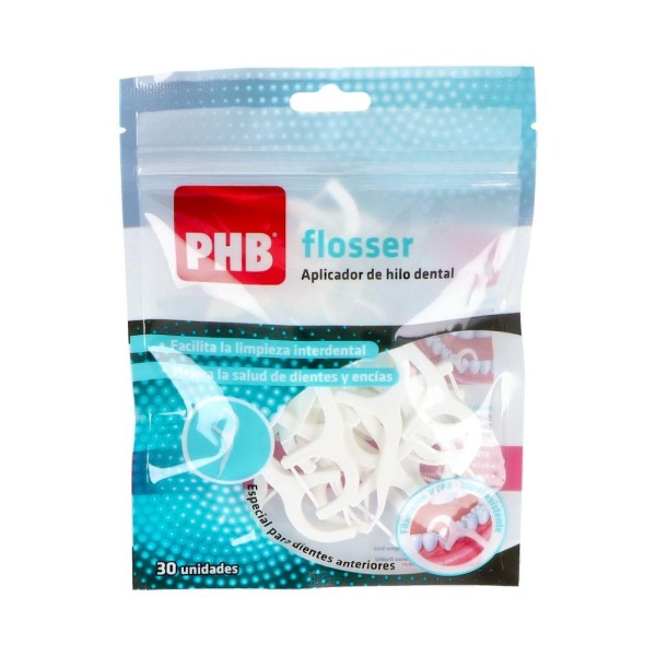 APLICADOR HILO DENTAL PHB FLOSSER PTFE 30 U