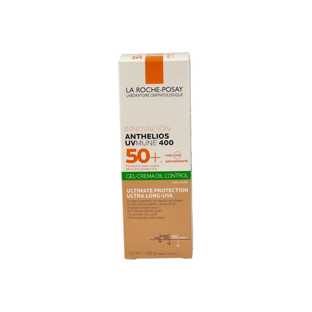 ANTHELIOS XL 50+ GEL/CR TOQUE SECO COLOR 50 ML