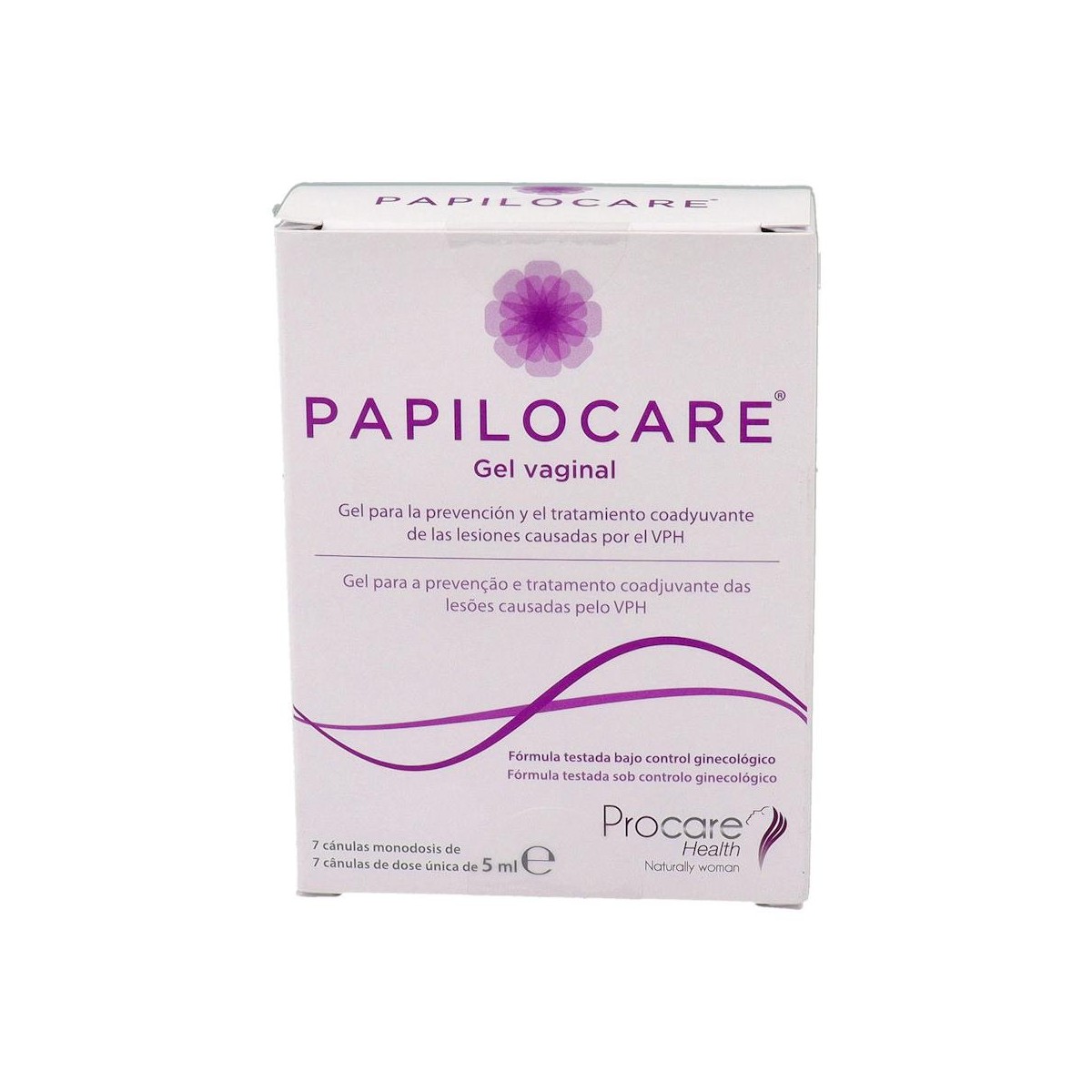 PAPILOCARE GEL VAGINAL 7 CANULAS 5 ML