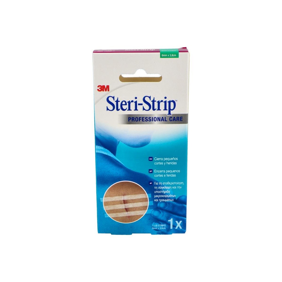 STERI STRIP MINNESOT 6X 38MM 6 TIRAS 1542F