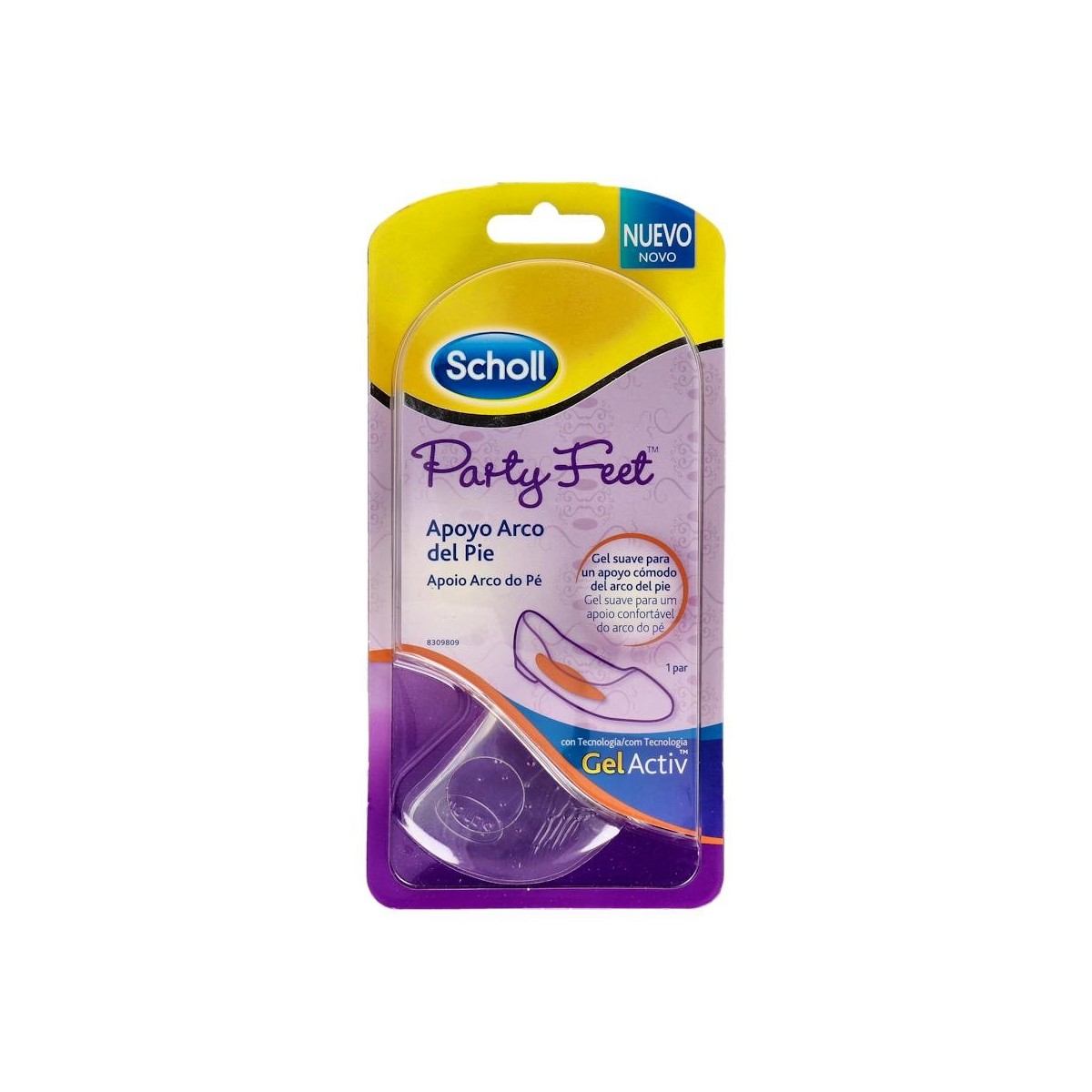 PLANTILLA SCHOLL PARTY FEET APOYO ARCO PIE