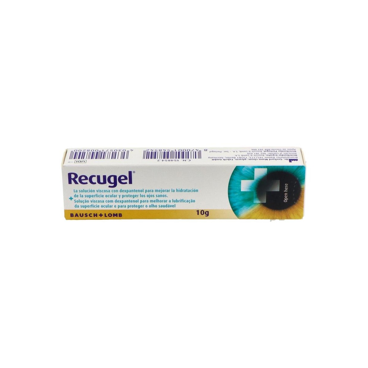 RECUGEL GEL OFTALMICO 10 G