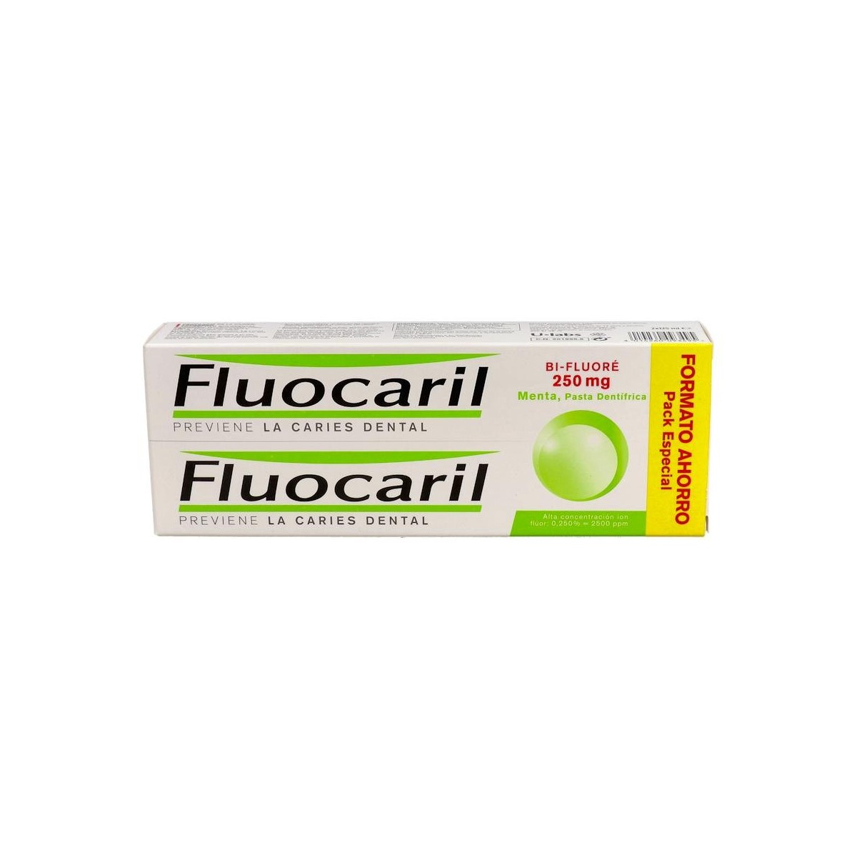 FLUOCARIL BI-FLUORE 250 DUPLO 2X125 ML 20% GRATIS