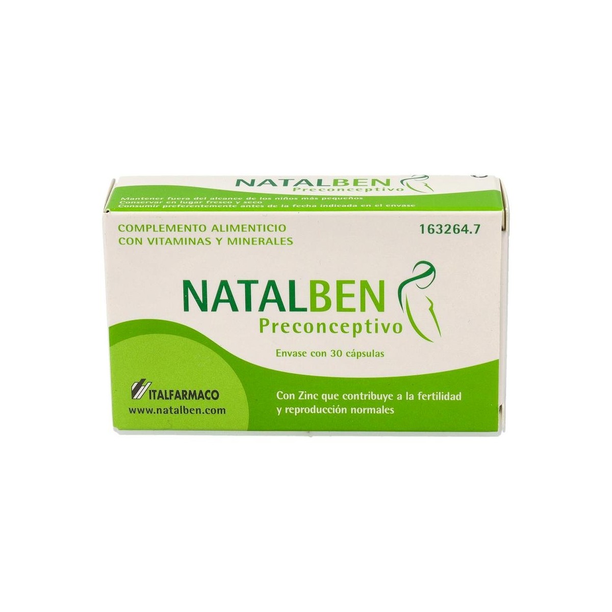 NATALBEN PRECONCEPTIVO 30 CAPS