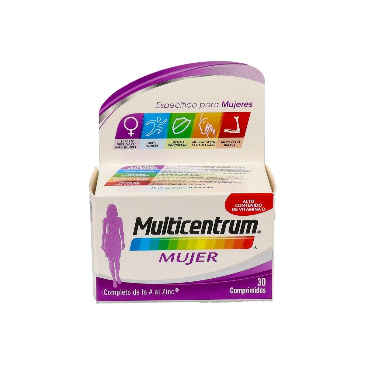 MULTICENTRUM MUJER 30 COMP