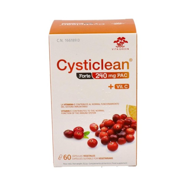 CYSTICLEAN FORTE 240 MG 60 CAPSULAS